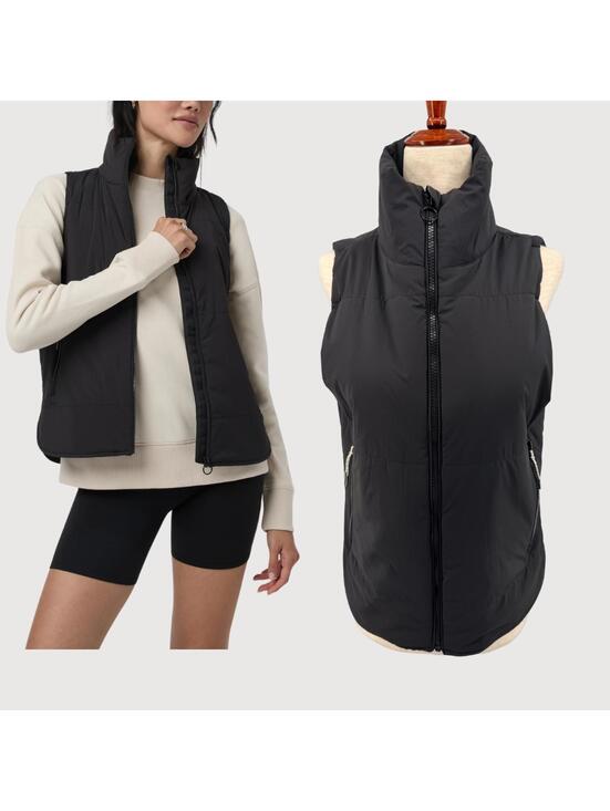 vuori Jackets & Blazers - Vuori Canyon Insulated Vest Black Full Zip XS Active